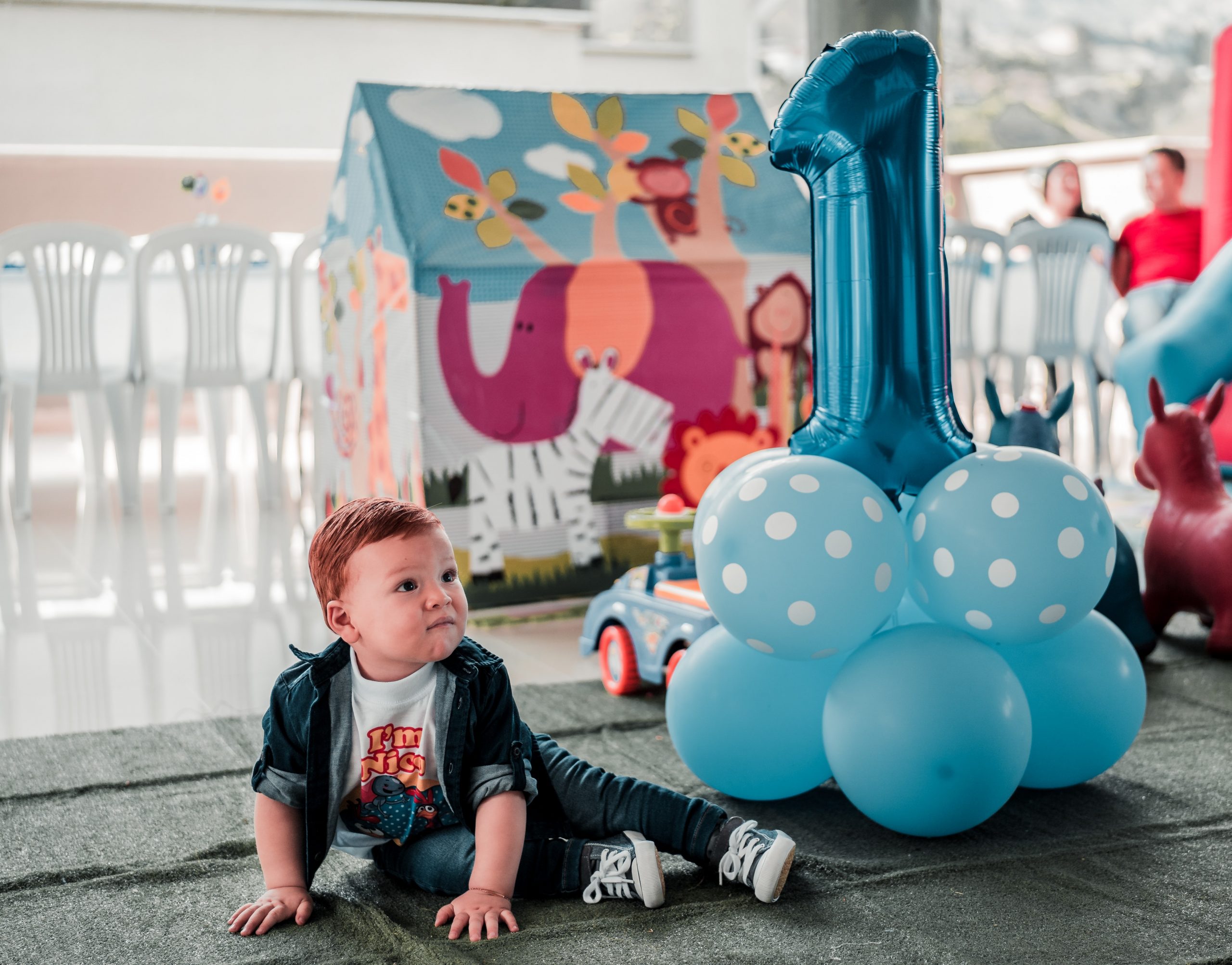 Birthday Photoshoot With Balloons