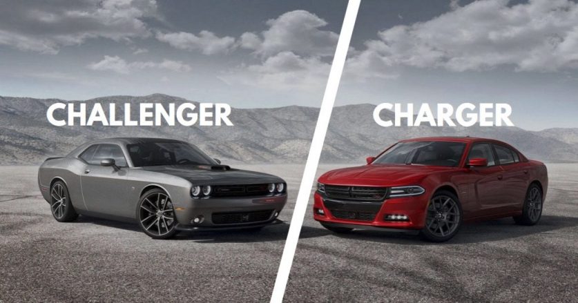 dodge charger vs challenger