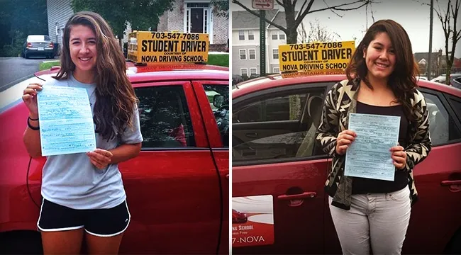 Teenager Behind the Wheel License Course in Manassas